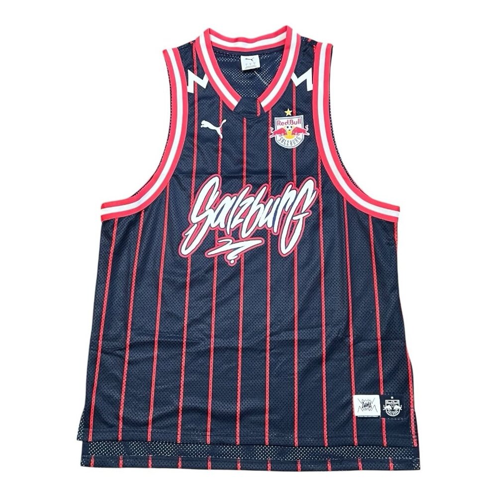 Puma Hoops x FC RED BULL SALZBURG Jersey Soccer FC Men's Size Large